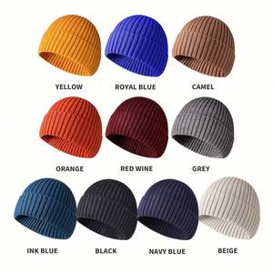 Gorros de Jacquard Personalizados, Gorras Bordadas con Logotipo, Lana de Cachemira Reciclada, Poliéster, Lazos, Patrón de Camuflaje - Product Image 4