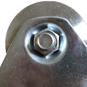 ล้อสแตนเลสติดประตูล้อลากสังกะสีสีทองแบบเลื่อนได้ Y V U - Product Image 6