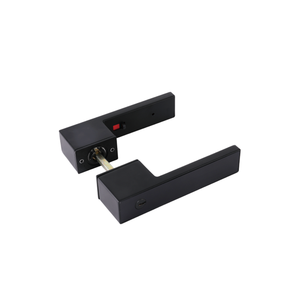 Serrure de porte magnétique - Poignée moderne minimaliste de style italien pour chambre à coucher, accessoire de porte coulissante silencieuse pour l'intimité - Product Image 1