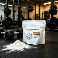 Craie d'escalade blanche en morceaux et poudre pour le remplissage de paniers de bouldering, pour les magasins d'équipement d'extérieur et les présentoirs de vente au détail 100g 200g 300g