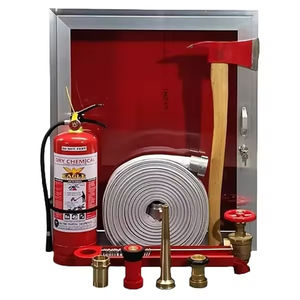 Ensemble complet SHOUSHENG Brand Fire Hose Rack Armoire en acier doux Flexible Fire Hose Landing Valve Conception durable - Product Image 5