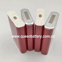 بطارية ليثيوم أيون صلبة من نوع QB NCA103450 بسعة 2350 مللي أمبير في الساعة وجهد 3.6 فولت/3.7 فولت، مقاس 18×65 ملم، خليةين، متوفرة في المخزون الأوروبي، مناسبة لأجهزة GPS ومشغلات MP3 والكاميرات الرقمية