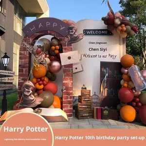 Decoración <span class=keywords><strong>para</strong></span> Fiesta <span class=keywords><strong>de</strong></span> 10 Años, Estilo Popular en Internet, Fondo <span class=keywords><strong>de</strong></span> Globos <span class=keywords><strong>para</strong></span> Hotel Chino, Diseño <span class=keywords><strong>de</strong></span> Tablero KT - Product Image 3