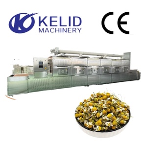 Nouvelle Machine Industrielle Automatique à Micro-ondes pour la Stérilisation et la Désinfection des Fleurs de Camomille Séchées, Chauffage Direct à Grande Vitesse - Product Image 4