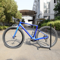 Vélo de route électrique léger 13kg 700c cadre en Fiber de carbone avec guidon 31.8mm 500w moteur de moyeu arrière 2*12 vitesses Ebike