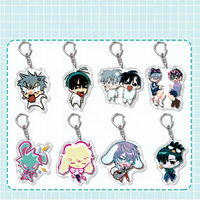 48 Styles Alien Stage Mizi Sua Hyuna Till Ivan Luka Figurine Acrylique Anime Porte-clés Personnage en Plastique Décoration Cadeau
