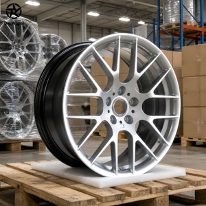 Cerchi in Lega Forgiati DW DOT Multirazza Argento Lucido Design Concavo Profondo 18 19 20 Pollici Leggeri per <span class=keywords><strong>BMW</strong></span> M3 E4 M Sport - Product Image 5