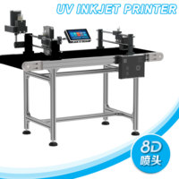 Imprimante jet d'encre UV pour l'impression et le marquage de dates de production, de codes QR, de codes-barres et de motifs grand format