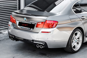 กันชนท้ายรถแบบคาร์บอนไฟเบอร์สไตล์ M4ปีกหลังสปอยเลอร์ F10สำหรับ BMW 5 Series 530i 520i 540i 2010-16 - Product Image 5