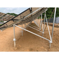 Quick Installation Aluminum PV Ground Mounting Stand Structure Solar Panel Pole Mount Ground Mounting System Solar Racking