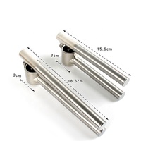 Ensemble de presse-ail manuel 3 pièces en acier inoxydable, personnalisable, multifonction, écologique et réutilisable, avec brosse de cuisine – Vente chaude
