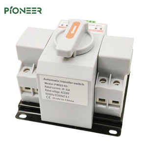 Interruptor de Transferencia Automática de Doble Potencia ATS 63A 100A Monofásico Automático ATS <span class=keywords><strong>2P</strong></span>, Venta de Fábrica - Product Image 6