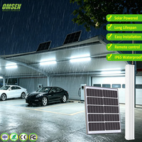 Luminaire de plafond solaire étanche à la vapeur OMSEN, résistant aux intempéries et à la poussière, idéal pour les tunnels, entrepôts frigorifiques et centres logistiques