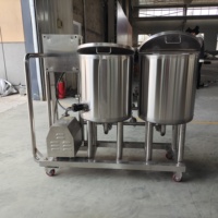 Système automatique de lavage et de nettoyage CIP en acier inoxydable 100L pour le projet clé en main de réservoir de brassage de bière