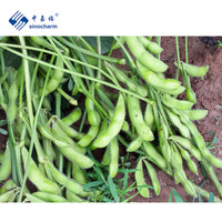 Sinocharm nouvelle culture BRC HACCP Taiwan 75 IQF Edamame soja congelé avec un prix favorable