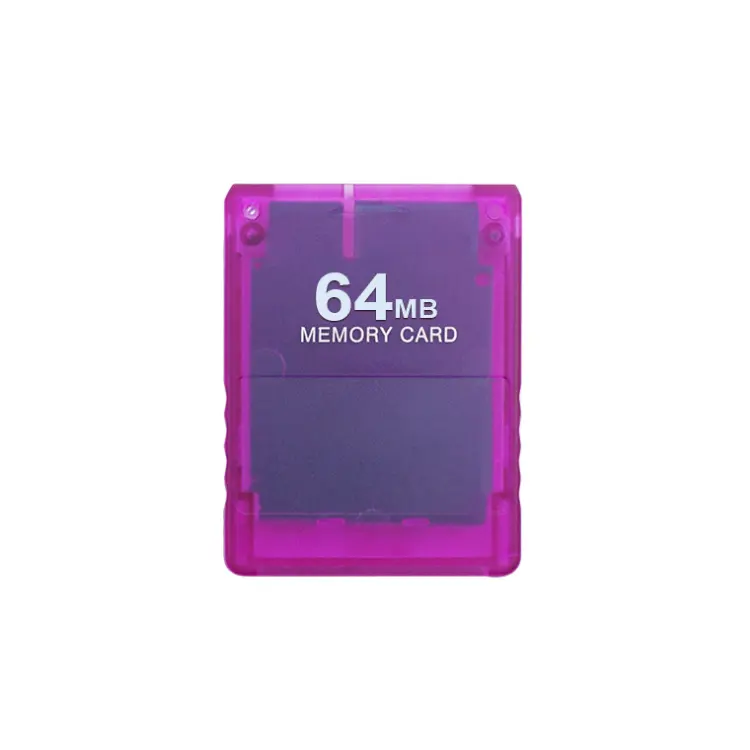 Brand New Transparent 8MB/16MB/32MB/64MB Memory Card for Play station 2 for PS2 Games Console Memory Card