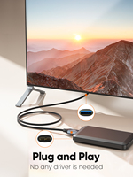 Kabel Data Hard Drive USB 3.0 Tipe-C Male ke USB 3.0 10 Pin Micro B Male