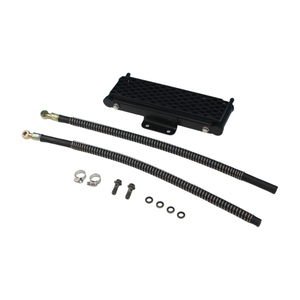 Système de refroidissement d'huile pour moto tout-terrain, refroidisseur d'huile métallique avec câbles - Product Image 6
