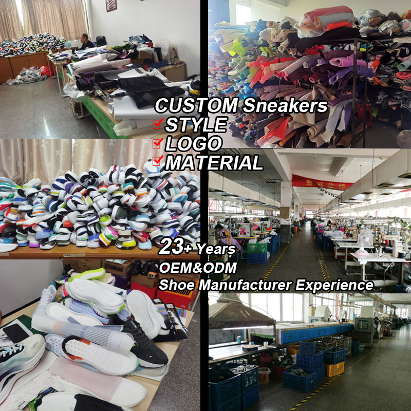 Brown custom sneakers