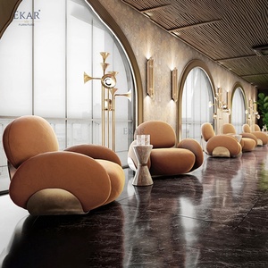 <span class=keywords><strong>Chaise</strong></span> <span class=keywords><strong>longue</strong></span> en tissu pelucheux créatif-Confort confortable et design unique - Product Image 1