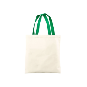 Borsa in tela multiuso Ilan 37x45cm con manico verde Eco Tote - Product Image 1