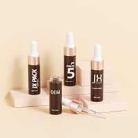 Flacons compte-gouttes en verre d'huile essentielle d'aromathérapie, flacon de pipette en verre de 2ml 3ml 5ml 7ml