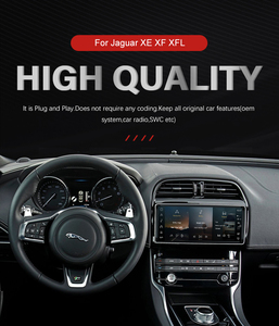 1920*720 10.25 "แอนดรอยด์13วอลคอมม์8คอร์อุปกรณ์เสริมรถยนต์ระบบนำทางจีพีเอสแอนดรอยด์ CarPlay อัตโนมัติสำหรับ Jaguar XE F-Pace - Product Image 3
