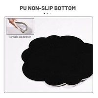 Clavier ergonomique repose-poignet tapis de souris nuage en cuir tapis de souris de jeu PC Speed tapis de bureau PC Gamer personnalisé pour le bureau