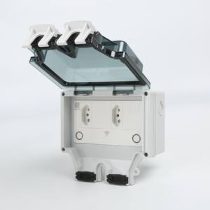 <span class=keywords><strong>Prise</strong></span> de courant étanche IP66 de style BR IGERCN, <span class=keywords><strong>connectée</strong></span> WiFi <span class=keywords><strong>Tuya</strong></span>, 10A, avec minuterie pour appareils électroménagers, réseau NFC, norme de <span class=keywords><strong>prise</strong></span> BR - Product Image 3