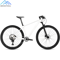 Vélo de montagne de niveau XC certifié CE, en alliage d'aluminium, freins à disque hydrauliques M6100 9 vitesses, roues de 27,5/29 pouces, capacité de charge de 150 kg