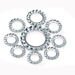 Thép Không Gỉ Răng Bên Ngoài Răng Cưa Khóa Máy Giặt DIN6798 - Product Image 4