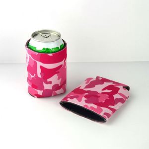 Fundas Personalizadas para Latas de Cerveza con Logotipo, Delgadas, Verdes y Negras, para Impresión por Serigrafía y Sublimación, Fundas para Latas de Boda - Product Image 4
