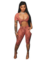 Nouvelle conception alternative Combinaison moulante gainante intégrale pour femme, style streetwear printemps, extensible Sheining