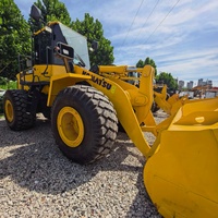Gebrauchter Komatsu WA380/WA470 Radlader Zuverlässiger Dieselmotor 5 Tonnen Ladekapazität Motorlager Getestet Geprüft Bauarbeiten