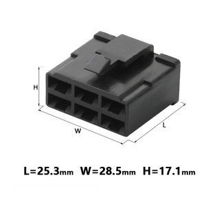 Conectores Automotrices de 6 Posiciones para Placa PCB DJ70616Y-1.8-11, Conector Macho y Hembra para Uso Automotriz - Product Image 3