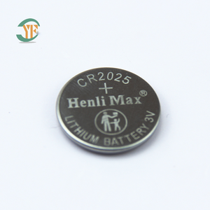 Henli Max, venta al por mayor, <span class=keywords><strong>CR2025</strong></span>, 165mAh, 3V, Pila de botón de litio, suministro de fábrica OEM para mandos a distancia y relojes - Product Image 2