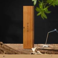 Bâtons d'encens en bois d'agar 10g/20g faits à la main, emballage de boîte en bambou haut de gamme, diffuseur d'arôme d'intérieur naturel pour la maison, saison d'automne