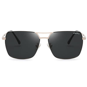 Gafas de sol de metal retro Brief Jack para mujer, lentes polarizadas TAC con protección UV400, modelo 1295 - Product Image 4