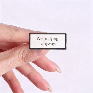 Ensemble d'épingles en émail avec citation sarcaste et humoristique, broche à <span class=keywords><strong>phrase</strong></span> drôle pour la décoration de sac à dos - Product Image 2