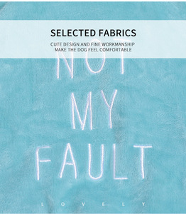 Ropa para Perros de 4 Patas con Orejas de Conejo, Personalizada, Linda, de Invierno, Forro Polar Grueso y Cálido - Product Image 4