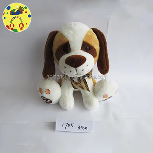 Juguete de Peluche de Perro Sentado, Suave y Esponjoso, Juguete de Peluche para <span class=keywords><strong>Cachorros</strong></span>, Divertido y Interactivo, Regalo - Product Image 2