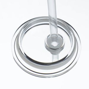 Unbreakable Leakproof Transparent Pc Material Single Layer Multi Purpose <b>Drink</b> Cup With <b>Straw</b> and Lid - Product Image 5