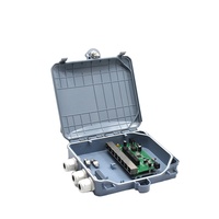 Boîtier étanche IP68 extérieur FTTH, commutateur PoE passif 8 ports avec PoE inversé 15V-48V 10/100Mbps et sortie PoE conforme aux normes PSD et PD