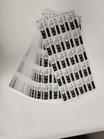 Autocollant d'étiquette adhésive imprimé étanche en PVC personnalisé de haute qualité d'impression numérique directe d'usine professionnelle pour électrique