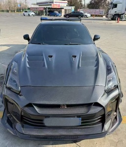 Kit carrosserie en fibre de carbone Yicku Top Style pour <span class=keywords><strong>Nissan</strong></span> <span class=keywords><strong>GTR</strong></span> R35, état <span class=keywords><strong>neuf</strong></span>, pare-chocs avant, pare-chocs arrière, aileron de voiture, kits de mise à niveau du capot - Product Image 3