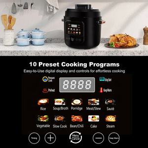 Appareils de cuisine, autocuiseurs en acier inoxydable, 5L, 6L, <span class=keywords><strong>8L</strong></span>, 10L, 12L, autocuiseur électrique multifonction intelligent numérique - Product Image 4