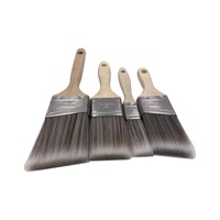 Pinceau à copeaux, manche en bois de 2 pouces, pinceau à peinture