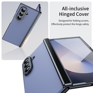 Estuche rígido mate a prueba de golpes para teléfono con bisagra Protector de pantalla Estuche plegable para teléfono celular para Samsung Galaxy Z Fold <span class=keywords><strong>7</strong></span> 5G Estuches - Product Image 5