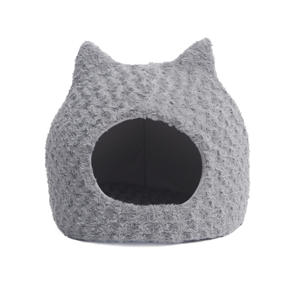 Hochwertige Flanell-Katzen betten Verschiedene Größen und Stile Solides Muster für jede Rasse und Präferenz auch für Hunde - Product Image 1