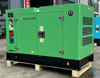 Générateur diesel silencieux ATS 50/60Hz 400/230V 15kva 20kva 25kva Générateur d'énergie industriel diesel refroidi par eau